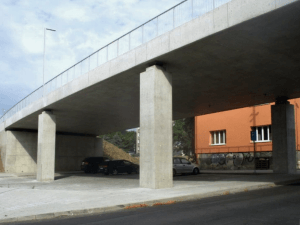 Most přes ulici Mezibořská – Inženýring – TDS